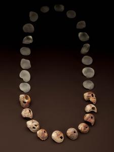Shell Beads, Cro Magnon Reconstructed Necklace