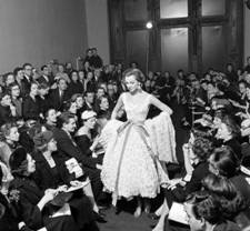 Резултат с изображение за fashion show opening 1950s